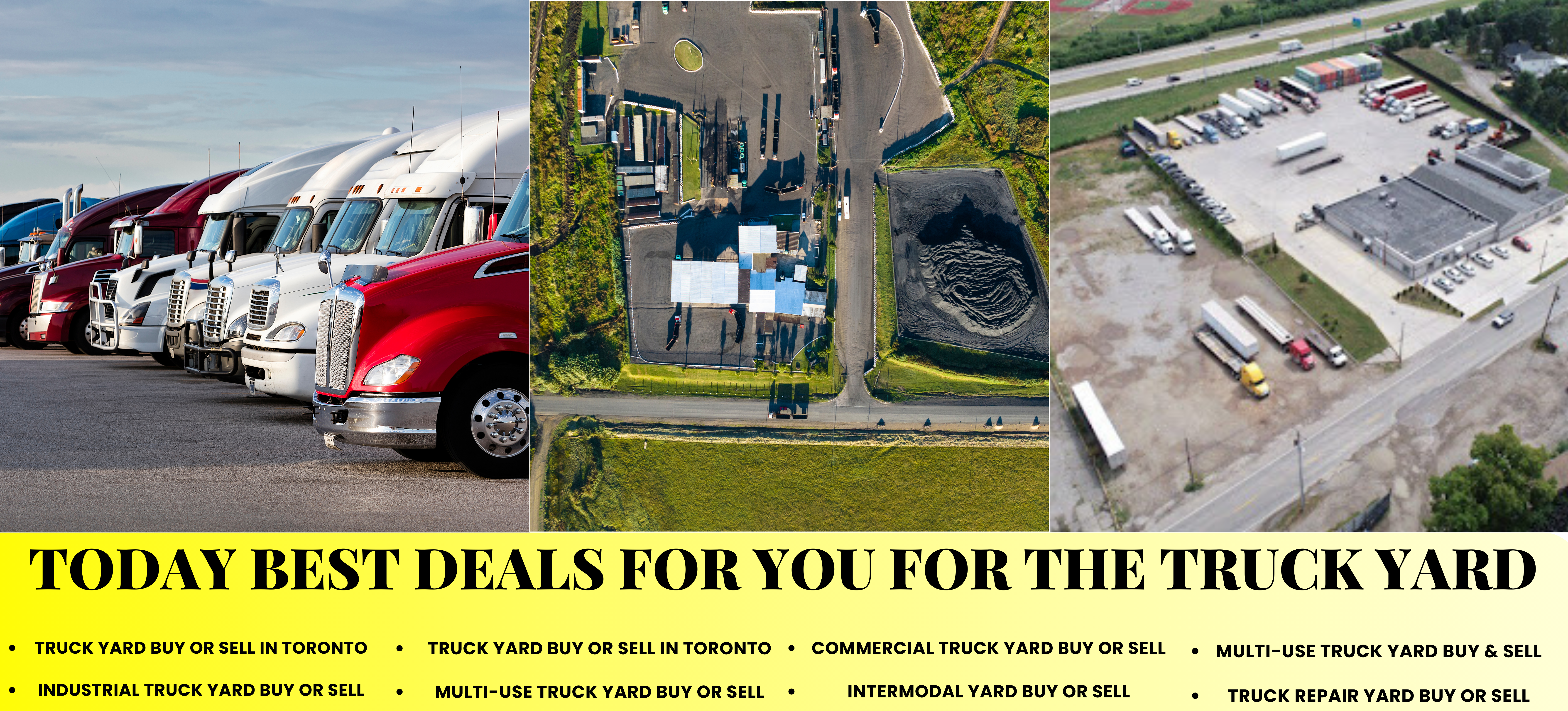 Today Best Deals For You For The Truck Yard in Brampton